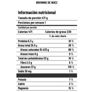 Brownie de nuez - Image 2